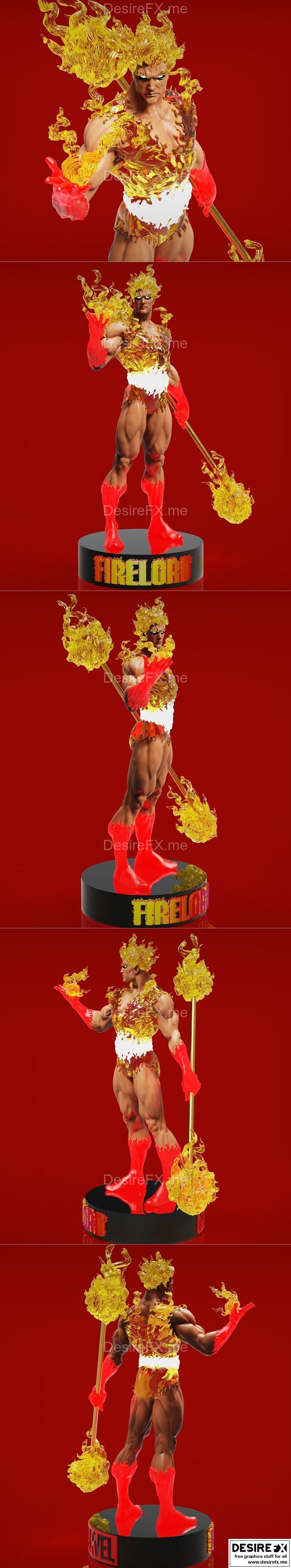 火之君 – 3D打印模型|Firelord – 3D Print Model STL