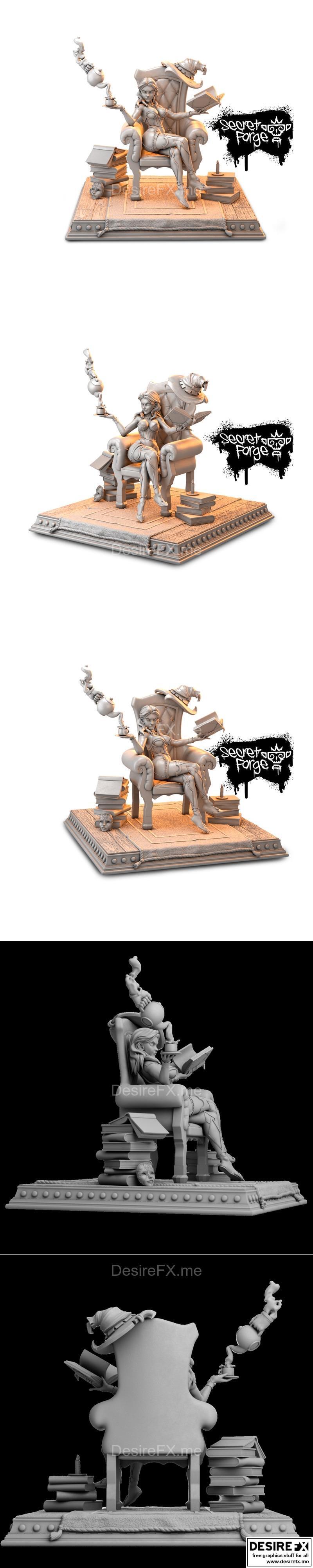 秘密工坊 - 魔法之手 - 3D打印模型|Secret Forge – Mage Hand – 3D Print Model STL