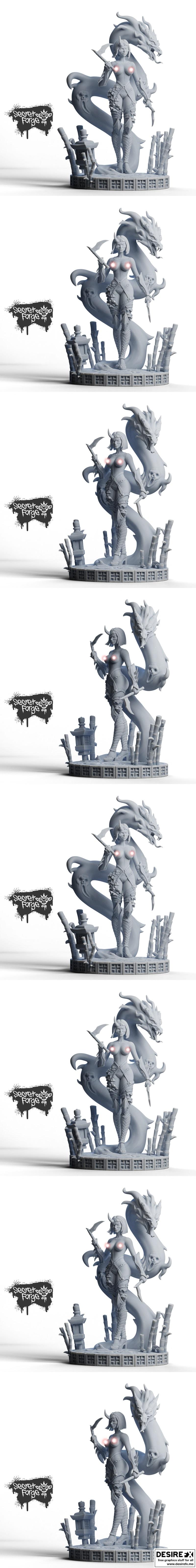 Secret Forge - Vyper - 内在恶魔 3D打印模型|Secret Forge – Vyper – Inner Demon – 3D Print Model STL