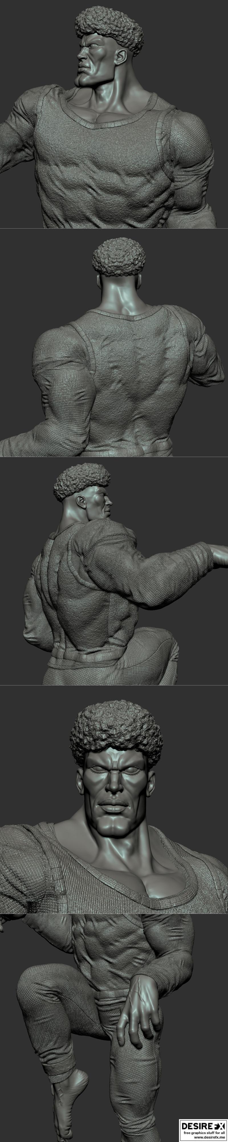 Puri Puri Prisoner 3D打印模型|Puri Puri Prisioner – 3D Print Model STL