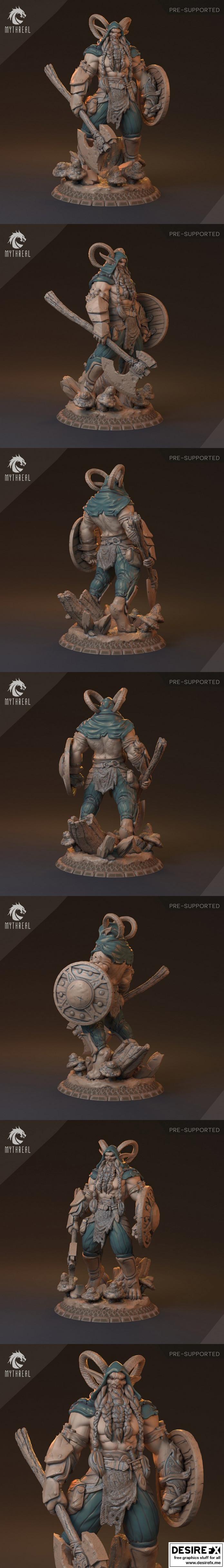 Mythreal Games《安努曼森林》Kordak Haemon 3D打印模型|Mythreal Games – Kordak Haemon – Anumaan Forests – 3D Model Print STL