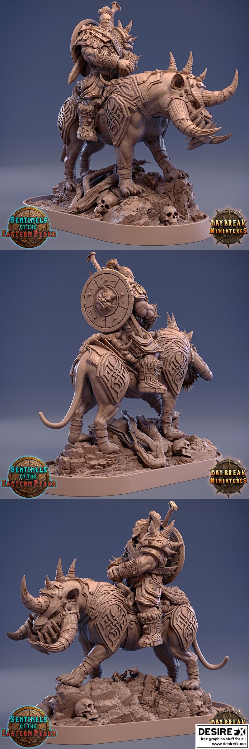 Ripper Ox 3D打印模型|Gazer Hundredscar on Ripper Ox – 3D Print Model