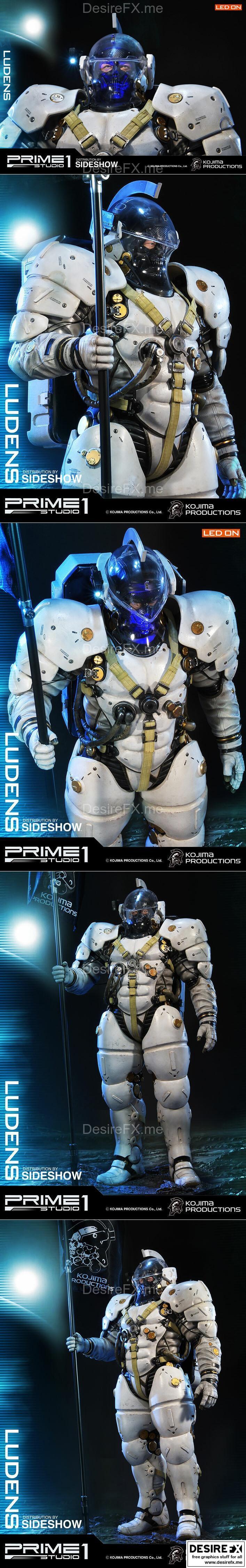 Prime 1工作室出品《Ludens》角色3D打印模型|Prime 1 Studio – Ludens – 3D Print Model STL