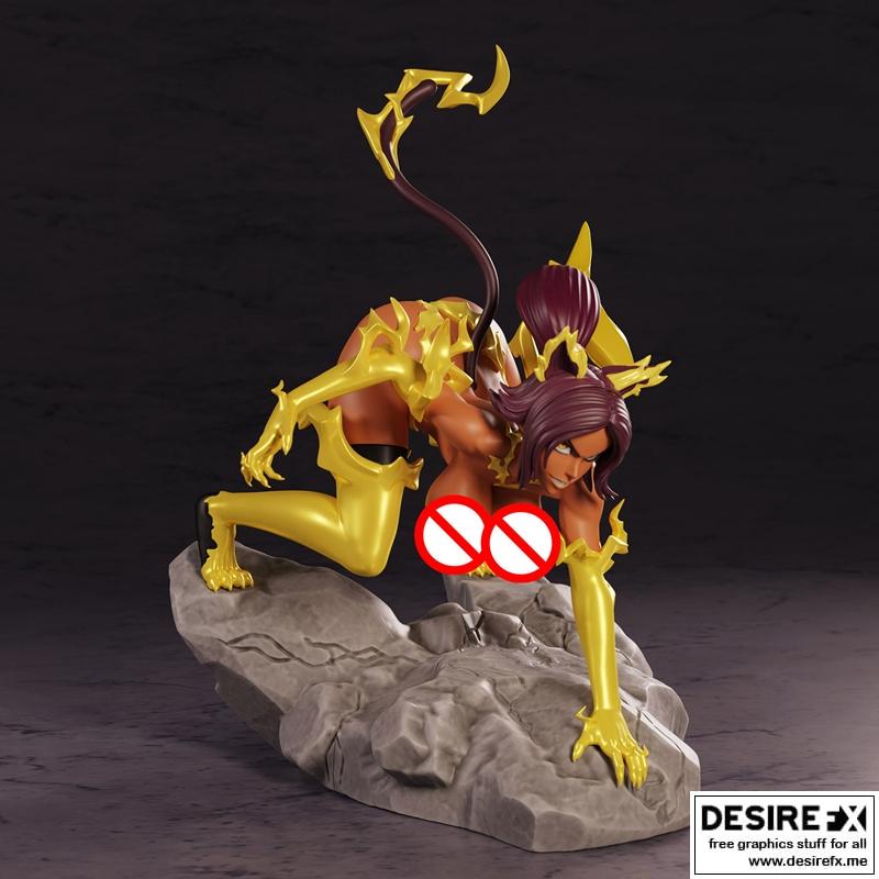 PolyBitsArt - 雾隐 - 3D打印模型|PolyBitsArt – Yoruichi – 3D Print Model STL