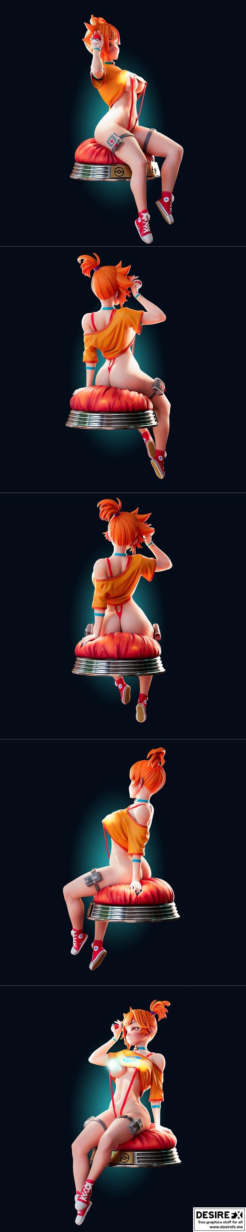 Rhu工作室 《Misty》3D打印模型|Officer Rhu – Misty – 3D Print Model STL