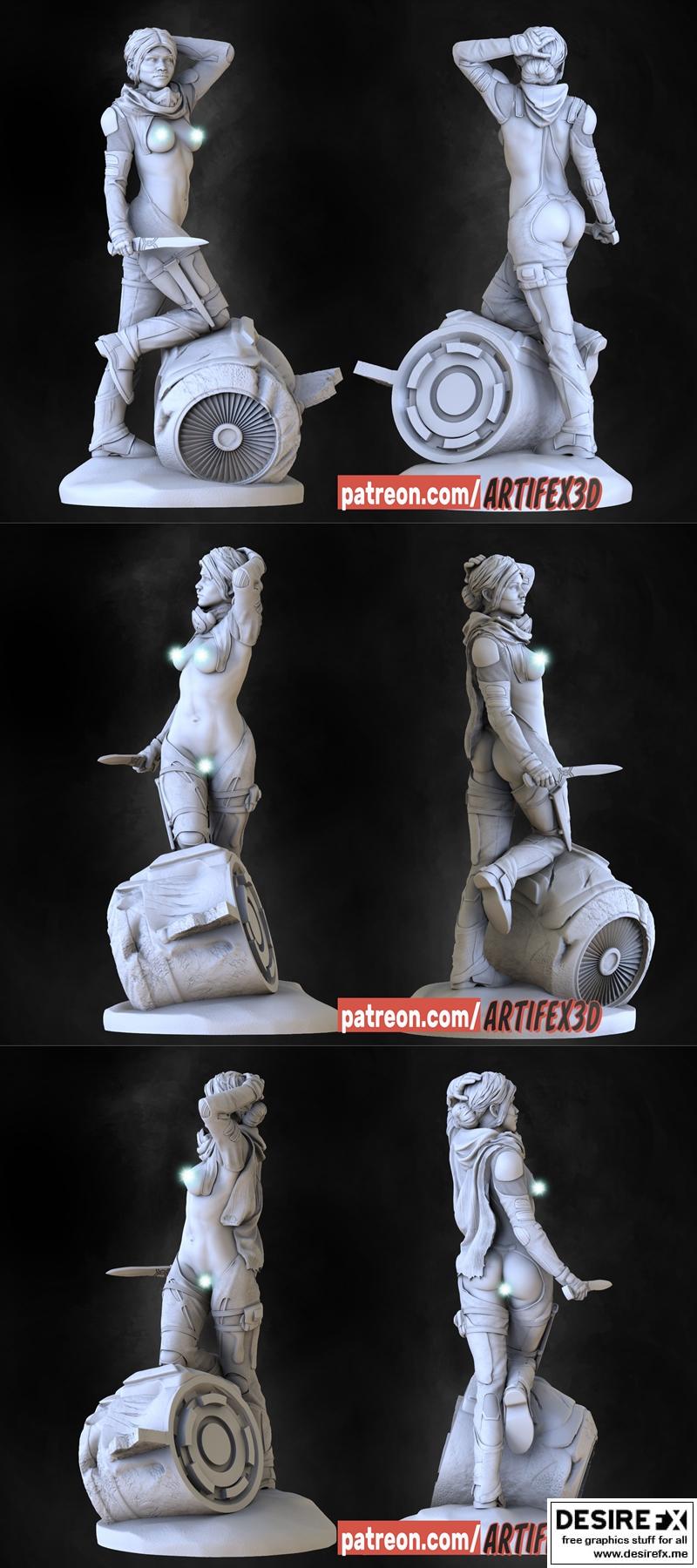 Artifex3d - 珊瑚沙丘 - 3D打印模型|Artifex3d – Chani Dune – 3D Print Model STL