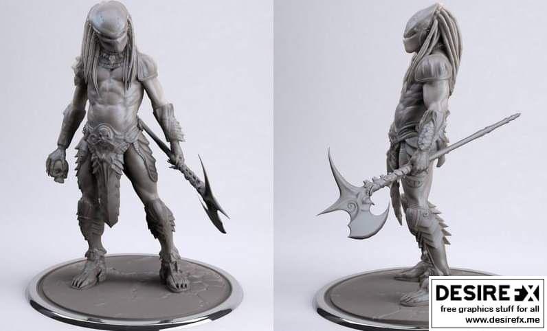 Predator yautja 3D打印模型|Predator – Yautja – 3D Model Print STL