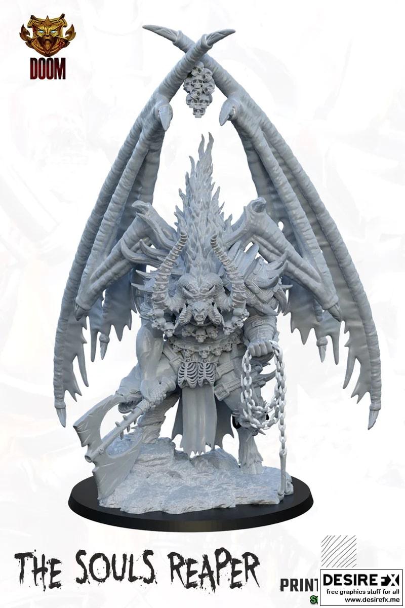 灵魂捕手-3D打印模型|The Souls Reaper – 3D Print Model