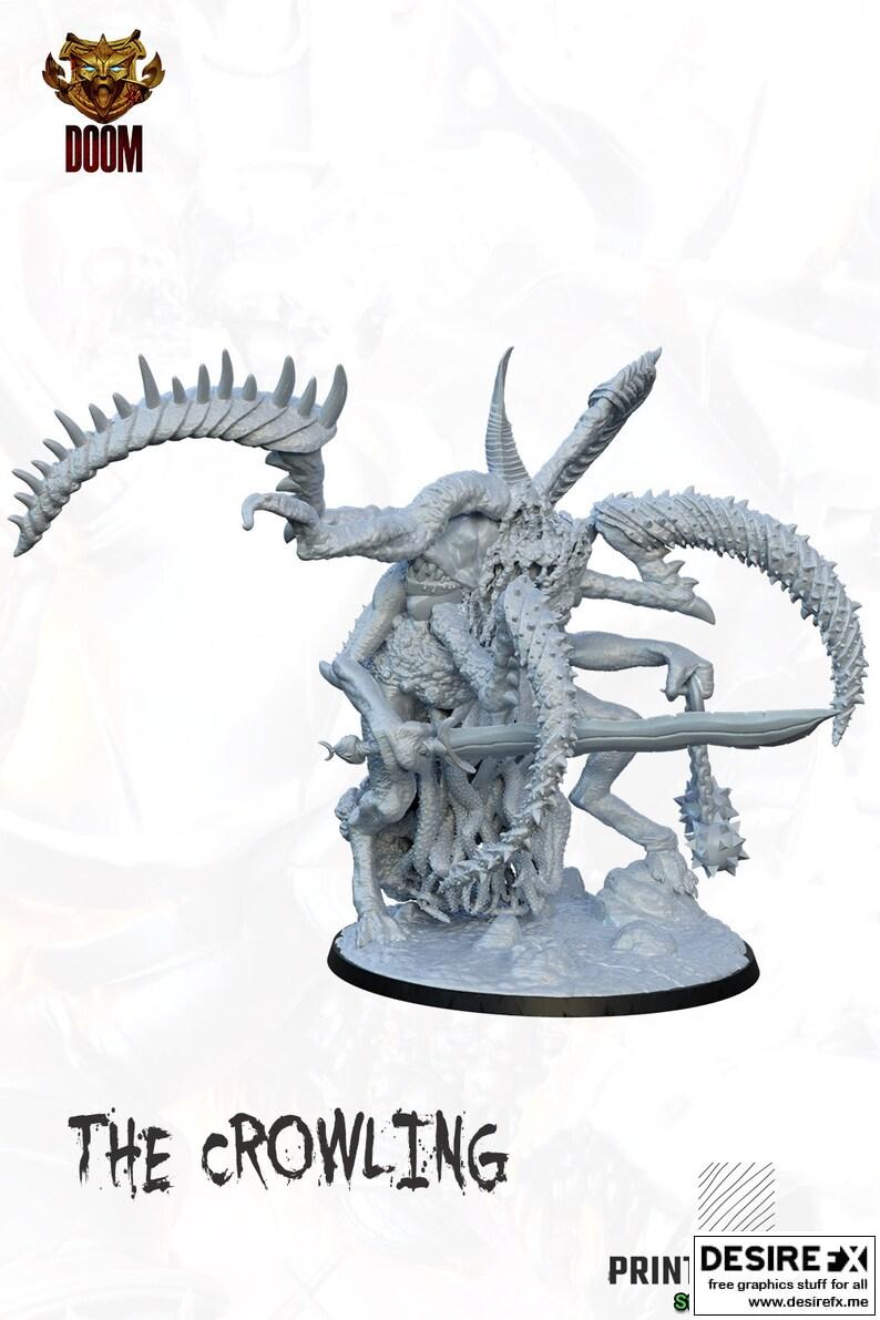 Crowling 3D打印模型|The Crowling – 3D Print Model