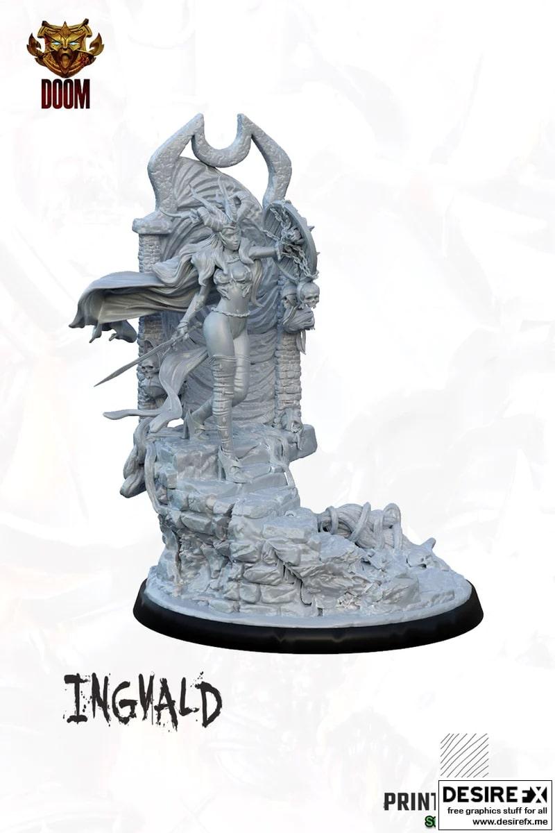 英格瓦德 3D打印模型|Ingvald – 3D Print Model