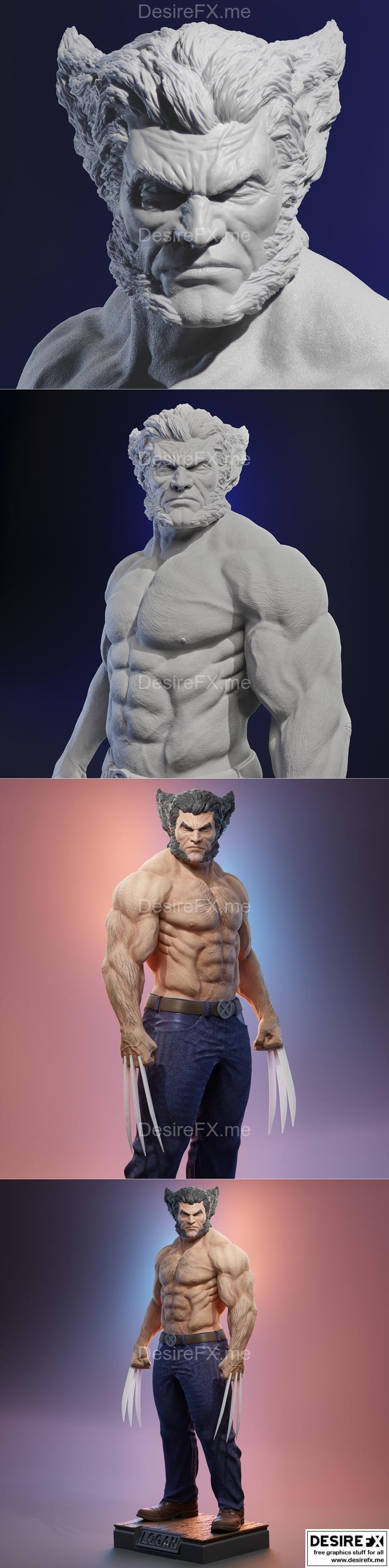 洛根收藏粉丝艺术-3D打印模型-STL文件|Logan Collectible Fan Art – 3D Print Model STL