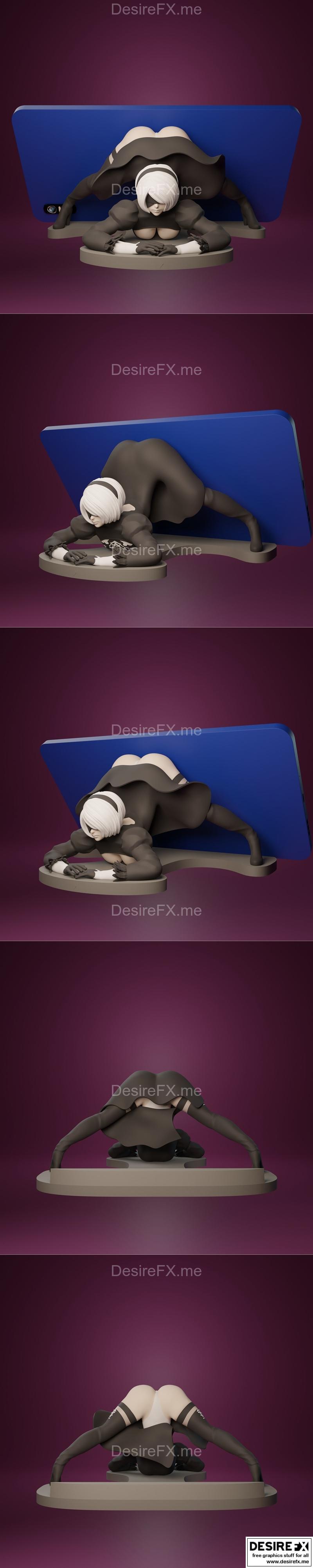 2B手机支架 - 3D打印模型|2b phone holder – 3D Print Model STL