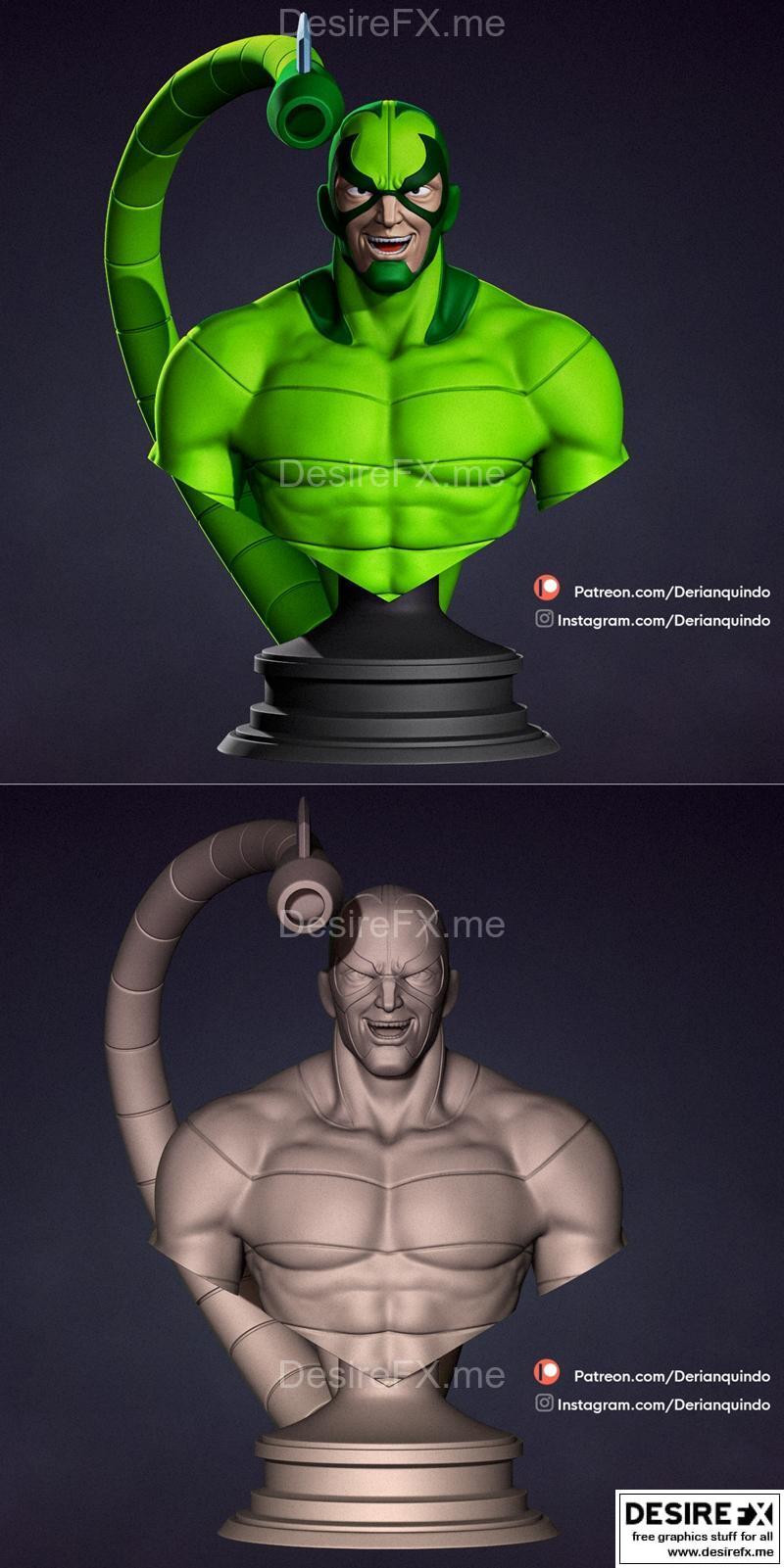 蝎子人 3D打印模型|Scorpion – Spiderman – 3D Print Model STL