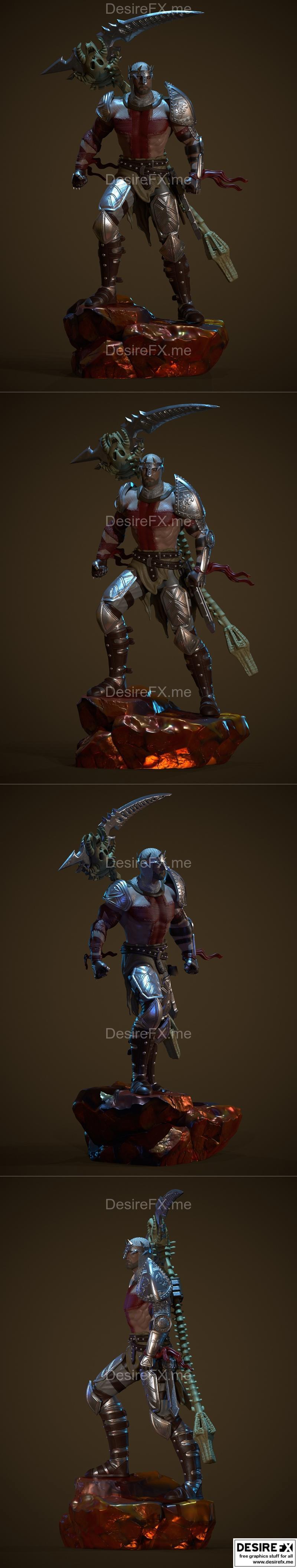 地狱之炎 – 3D打印模型|Dante Inferno – 3D Print Model STL