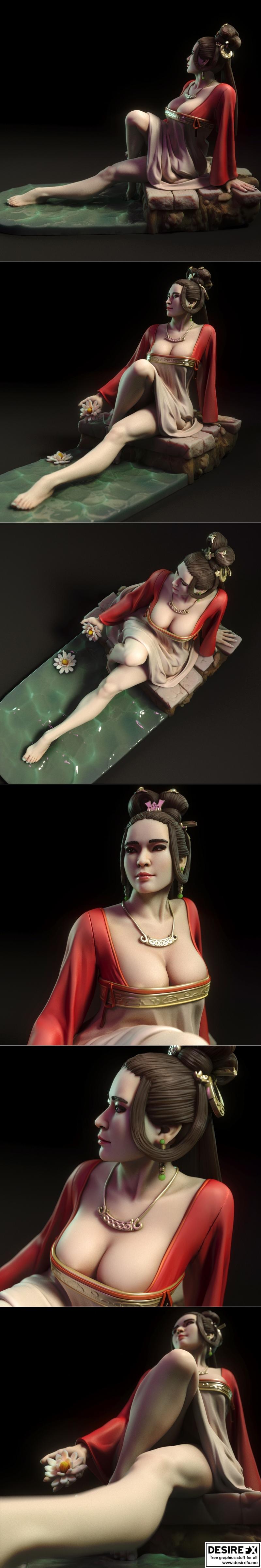 Torrida Minis - Mei - 3D打印模型|Torrida Minis – Mei – 3D Print Model STL