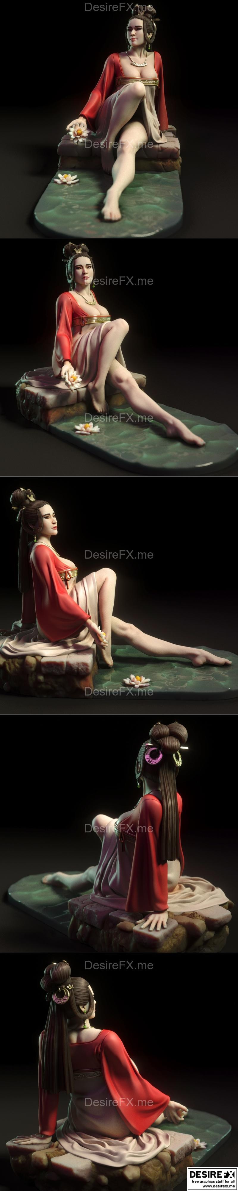 Torrida Minis - Mei - 3D打印模型|Torrida Minis – Mei – 3D Print Model STL