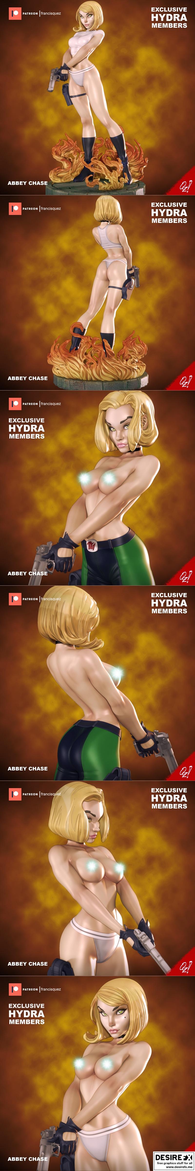 弗朗西斯·奎兹 亚贝·查斯 3D打印模型|Francis Quez – Abbey Chase – 3D Print Model STL