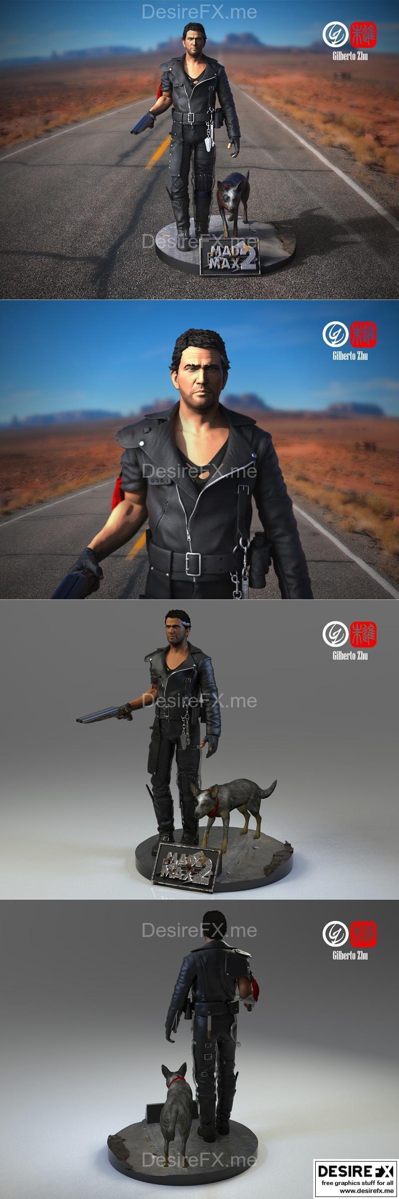 Mad Max 3D打印模型：路霸战士|Mad Max – Road Warrior – 3D Print Model STL