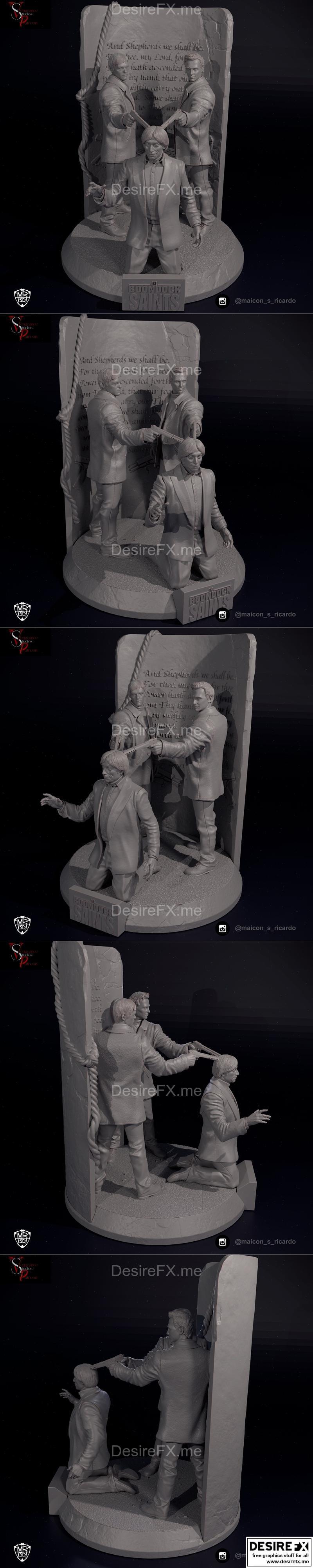 Vengence Studios - 《博恩道圣徒》3D打印模型|Vengence Studios – Boondock Saints – 3D Print Model STL