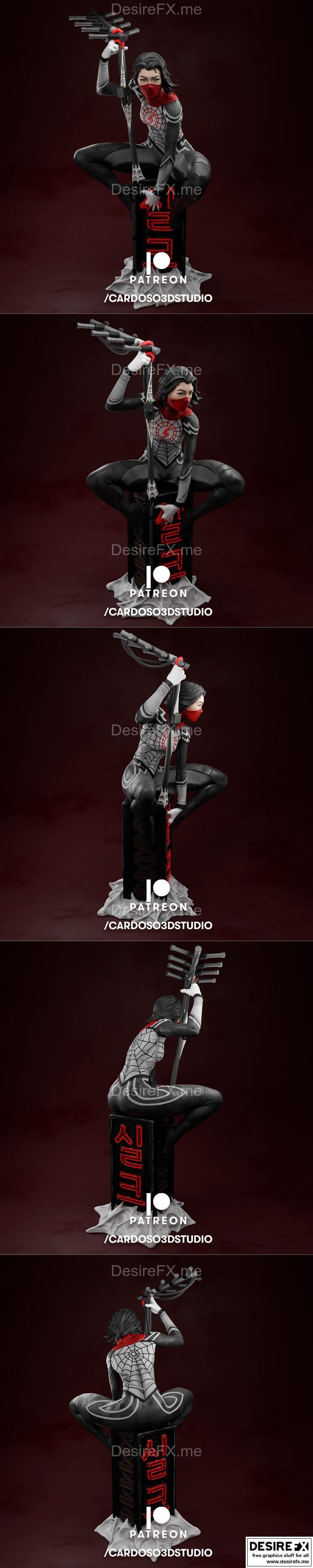 Cardoso 3D工作室 - Silk - 3D打印模型|Cardoso 3d Studio – Silk – 3D Print Model STL