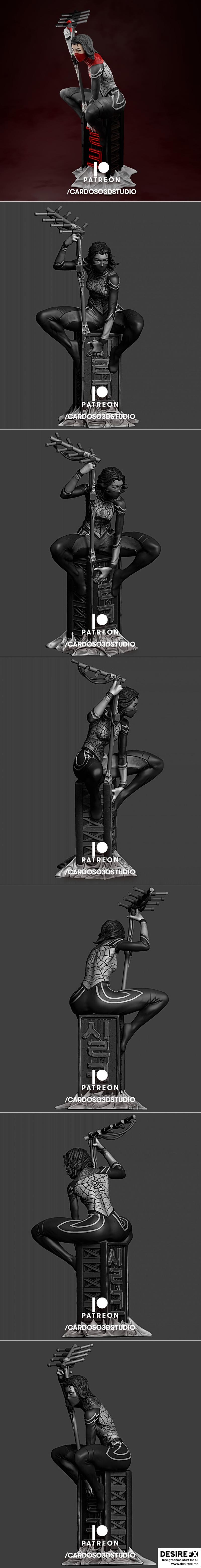 Cardoso 3D工作室 - Silk - 3D打印模型|Cardoso 3d Studio – Silk – 3D Print Model STL