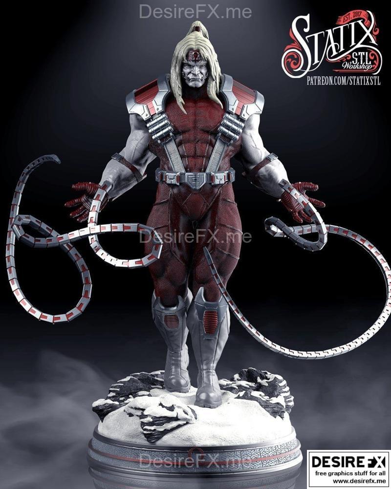 Omega Red 02 3D打印模型|Omega Red 02 – 3D Print Model STL