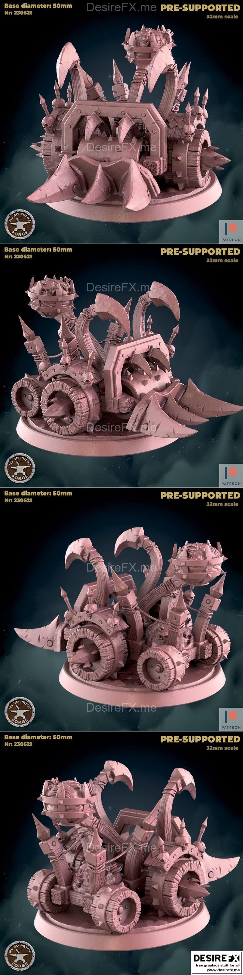 Meat Wagon 3D打印模型|Meat Wagon – 3D Print Model STL