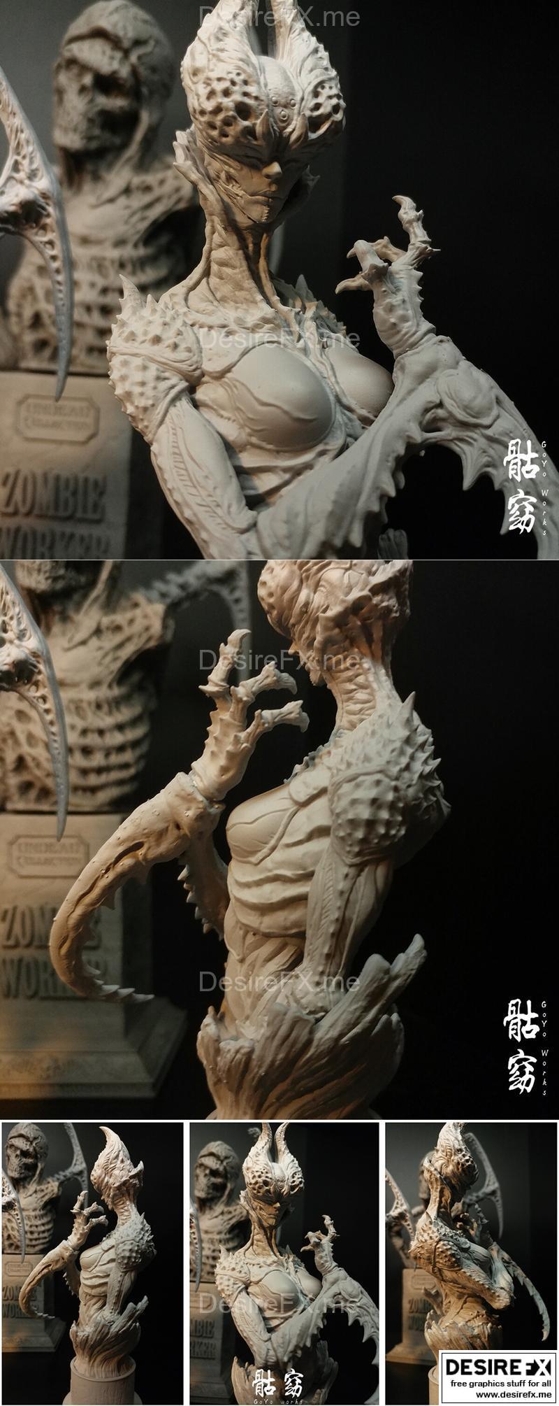 Mentodea – 3D打印模型：动漫游戏角色模型STL|Mentodea – 3D Print Model STL