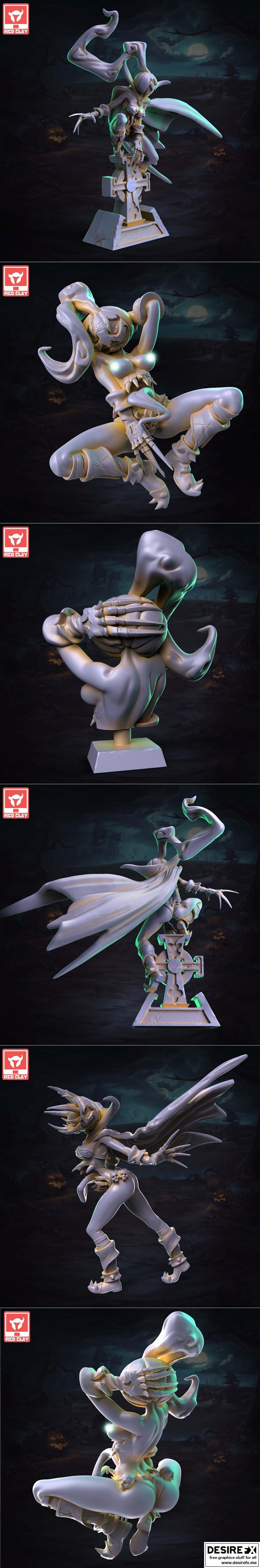 红土收藏品 - Pumpkill系列 - 3D打印模型|Red Clay Collectibles – Pumpkill Pack – 3D Print Model STL