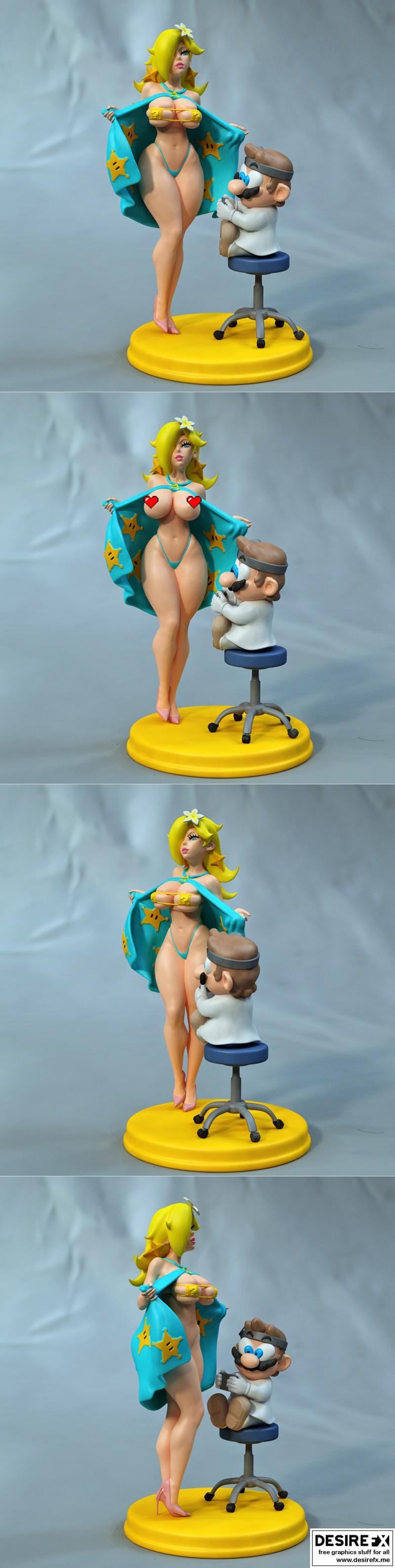 独家呈现——罗莎琳与医生 3D打印模型|Exclusive – Rosaline and Doctor – 3D Print Model STL