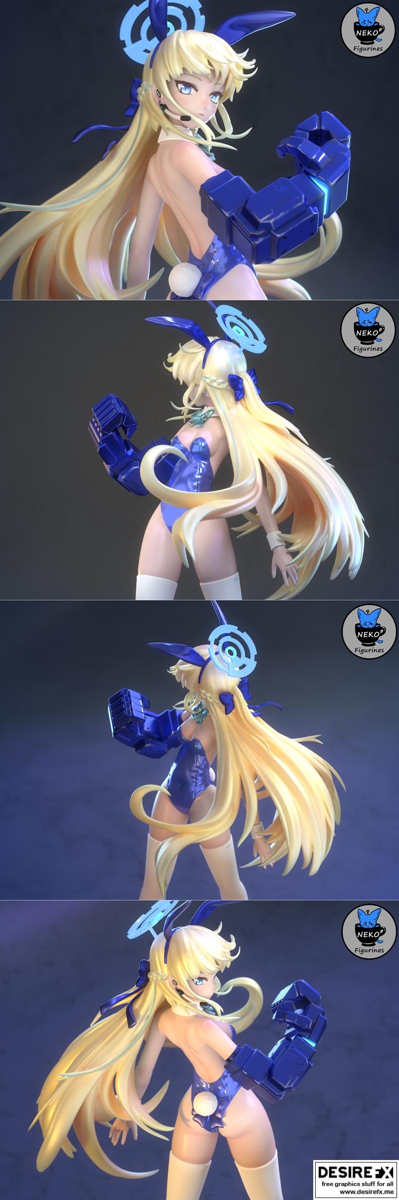 Asuma Toki 3D打印模型 Bunny|Asuma Toki Bunny – 3D Print Model STL
