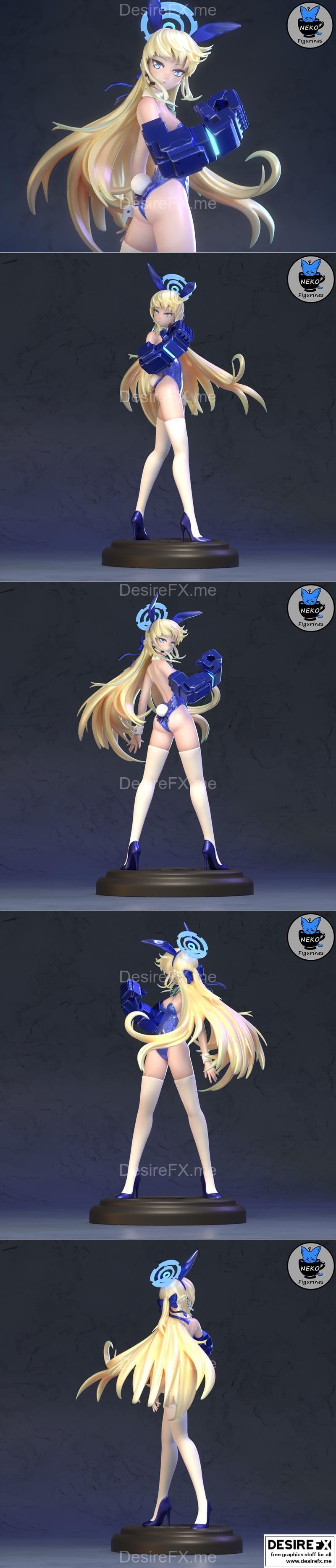 Asuma Toki 3D打印模型 Bunny|Asuma Toki Bunny – 3D Print Model STL