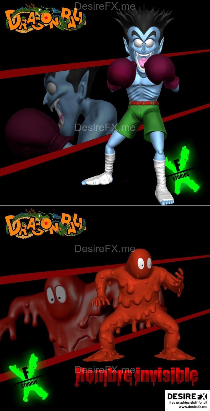 德古拉盒与无形之人——3D打印模型|Dracula Box and Hombre Invisible – 3D Print Model STL