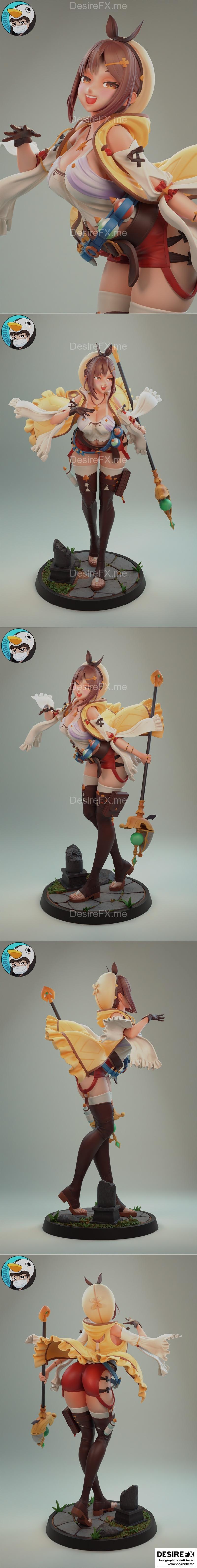Rubim – Atelier Ryza 3D打印模型|Rubim – Atelier Ryza – 3D Print Model STL