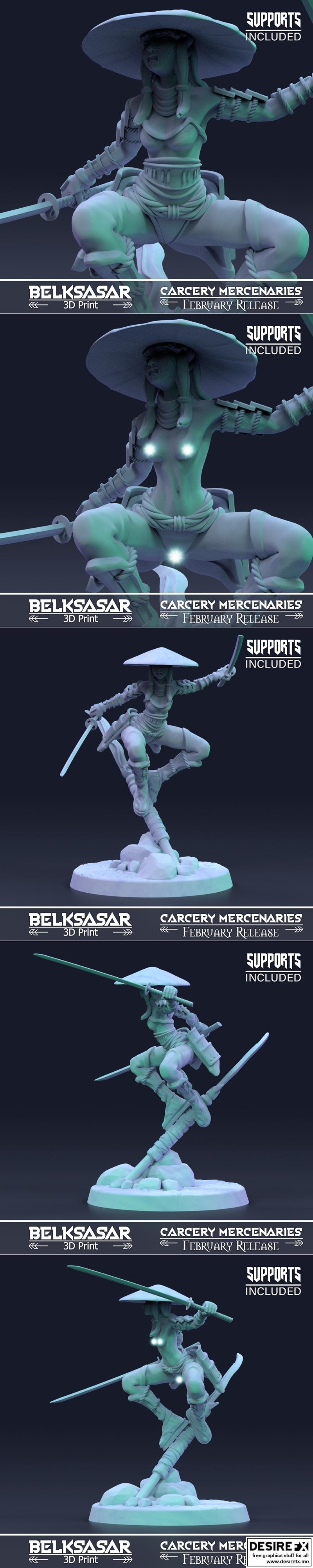 东方边缘 3D打印模型|Ling the Eastern Edge All Variant – 3D Print Model STL