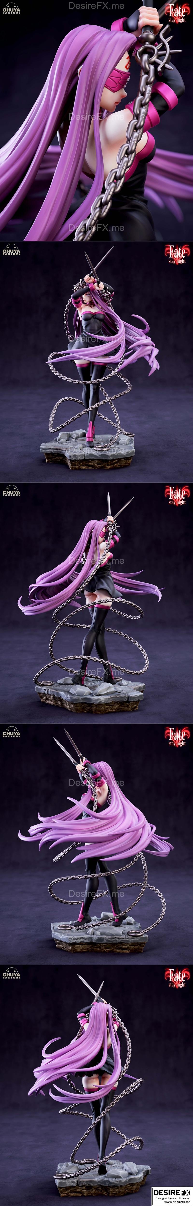 Chuya工厂 - 医女 - 3D打印模型|Chuya Factory – Medusa – 3D Print Model STL