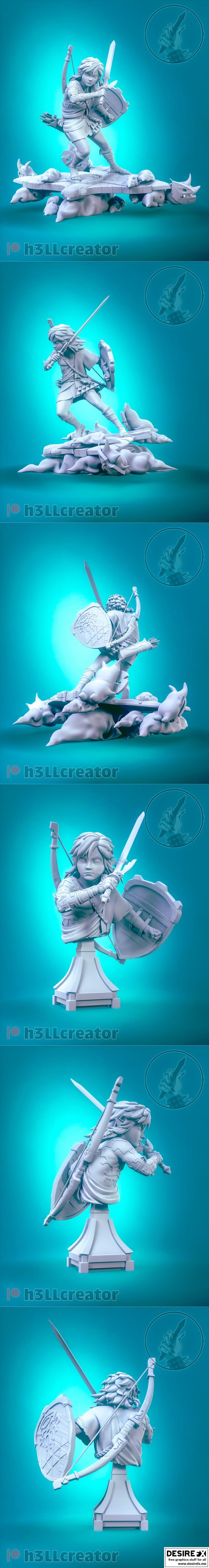 H3LL创作——3D打印模型STL|H3LL Creator – Link – 3D Print Model STL