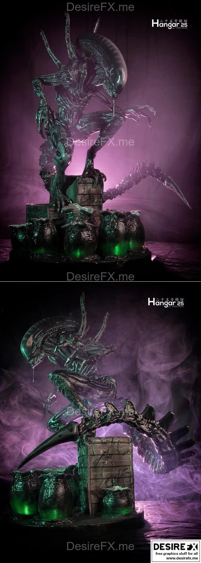 《异星2 3D打印模型》|Alien 2 – 3D Print Model STL