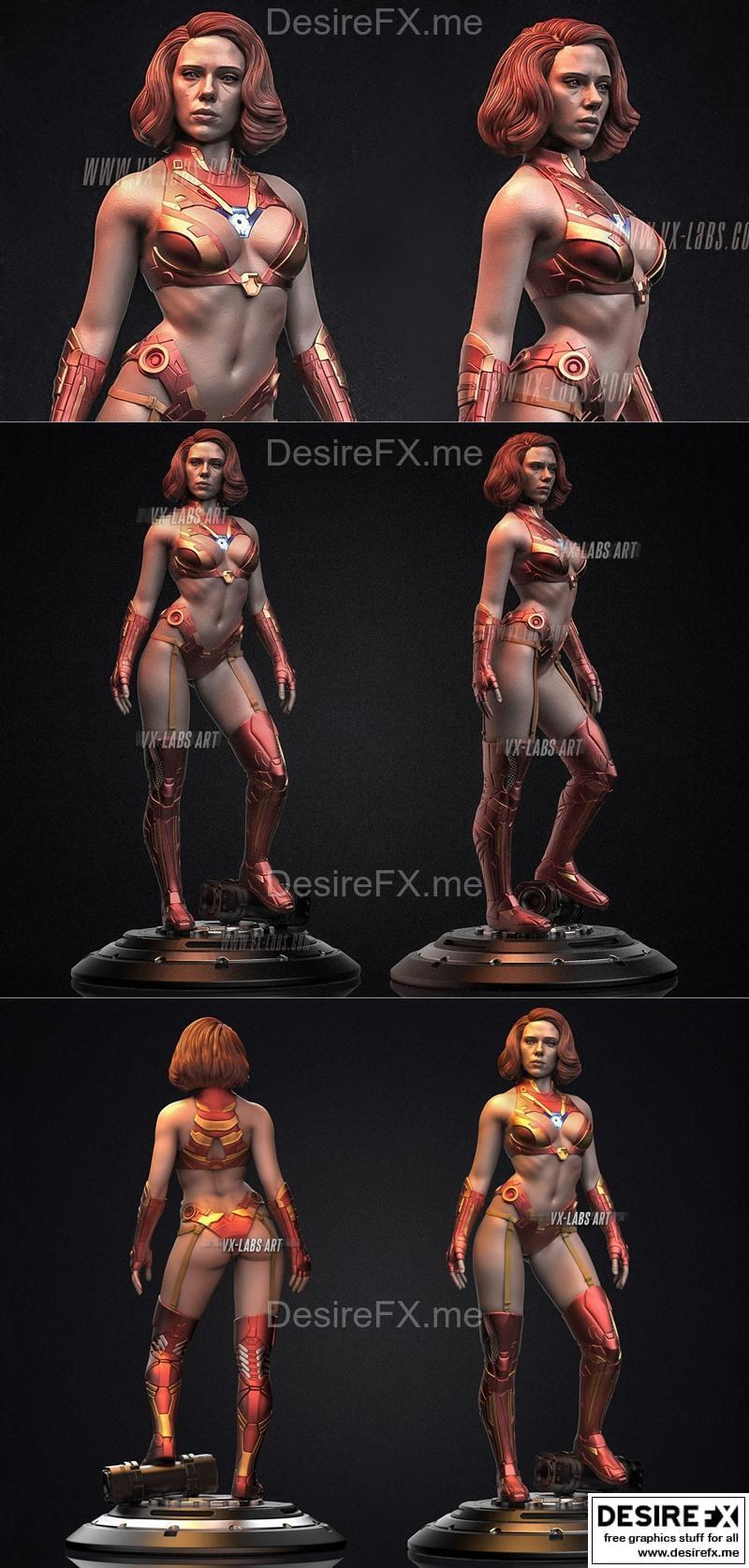 VX-Labs 伊伦· Widow 3D打印模型|VX-Labs – Iron Widow – 3D Print Model STL