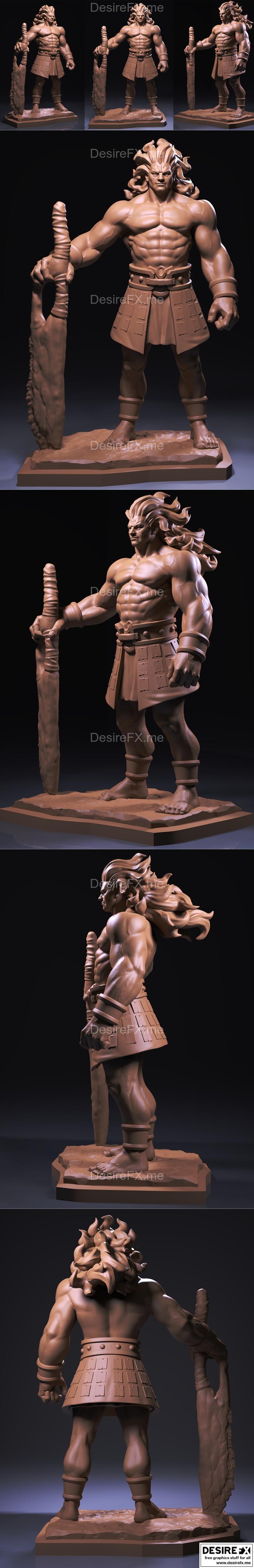 Berserker – 命运石之门 – 3D打印模型|Berserker – Fate Stay – 3D Print Model STL