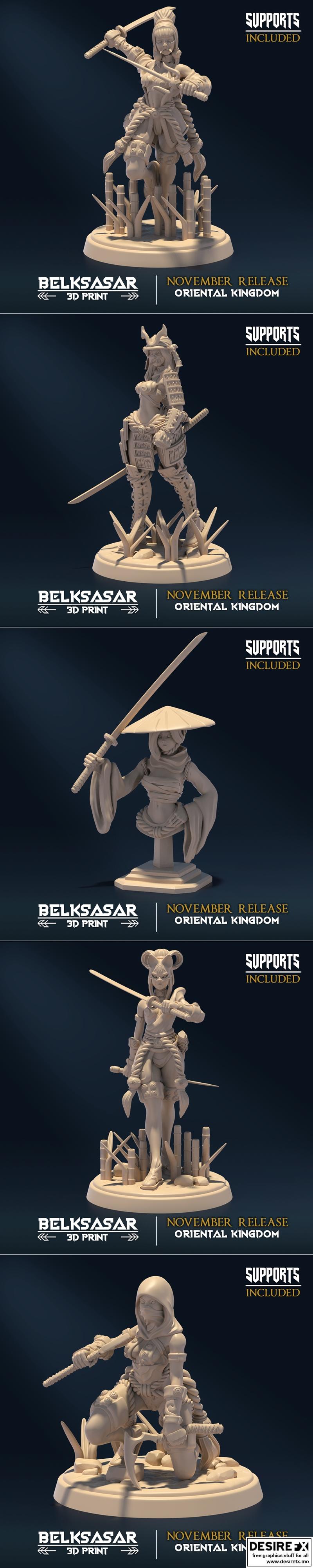 Belksasar 东方王国 3D打印模型|Belksasar – Oriental Kingdom November 2022 – 3D Print Model STL