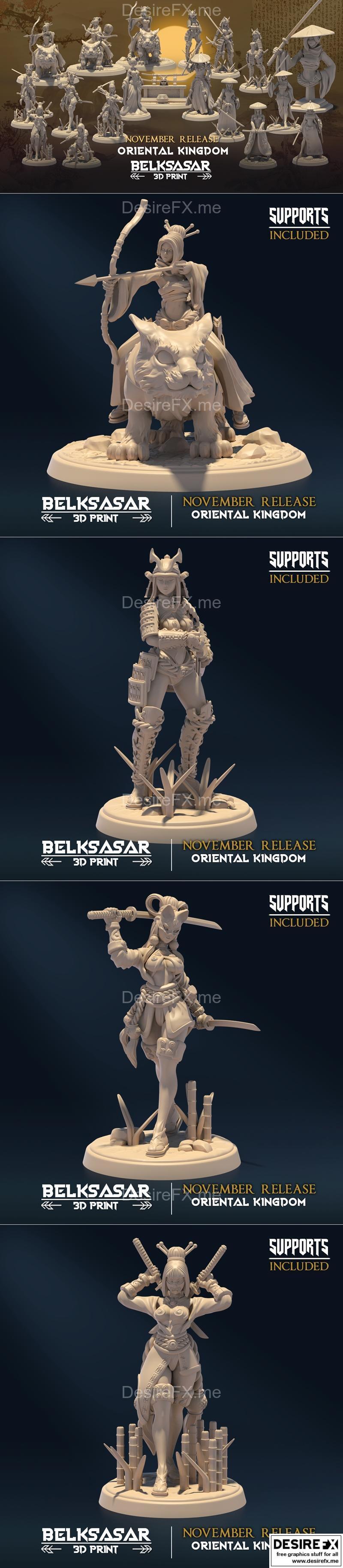 Belksasar 东方王国 3D打印模型|Belksasar – Oriental Kingdom November 2022 – 3D Print Model STL