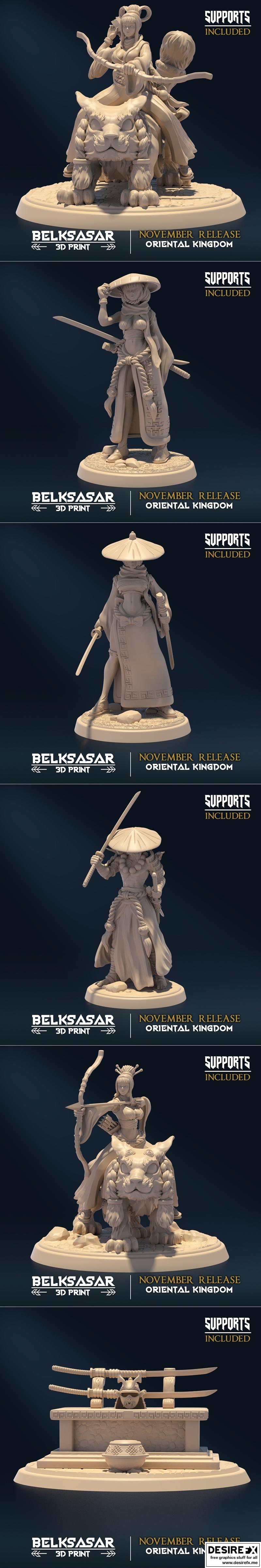 Belksasar 东方王国 3D打印模型|Belksasar – Oriental Kingdom November 2022 – 3D Print Model STL