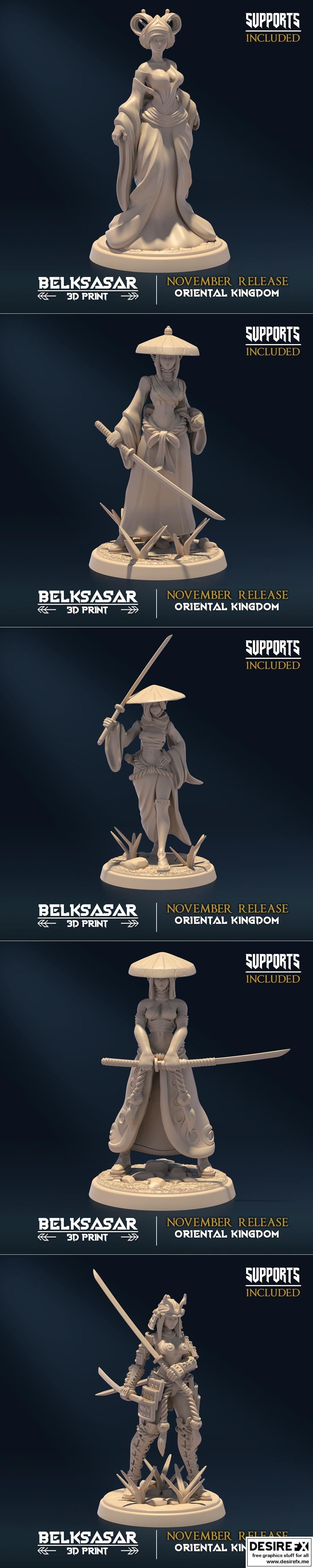 Belksasar 东方王国 3D打印模型|Belksasar – Oriental Kingdom November 2022 – 3D Print Model STL