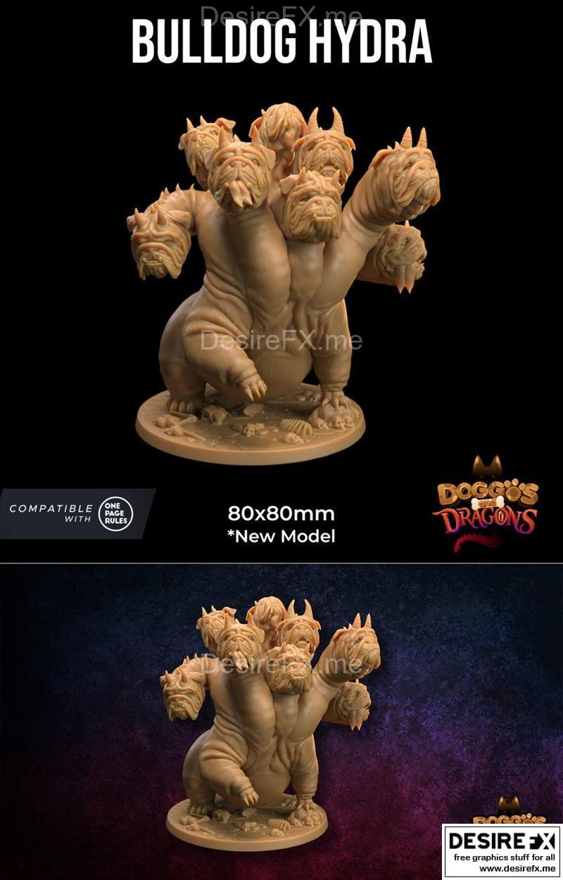 Bulldog Hydra 3D打印模型|Bulldog Hydra – 3D Print Model STL