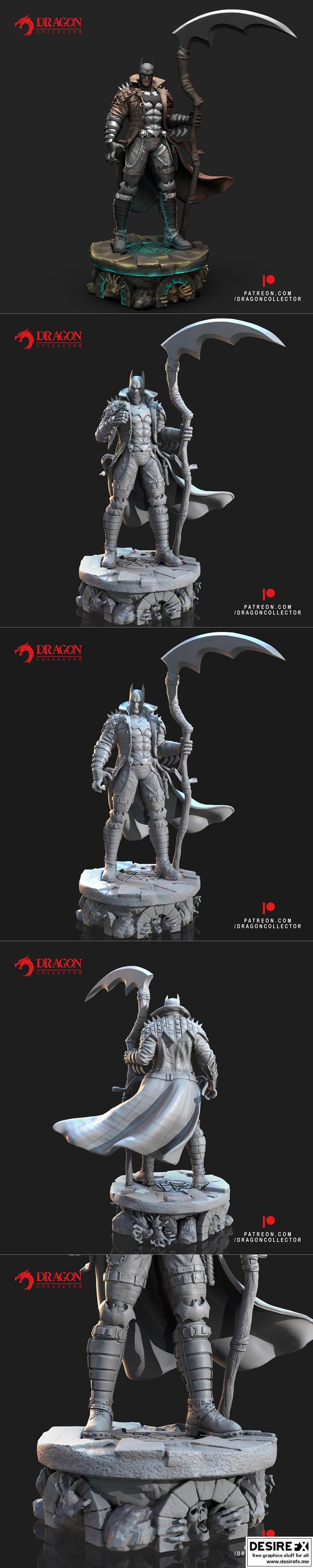 蝙蝠侠 3D打印模型|Batman – Lord of Death – 3D Print Model STL