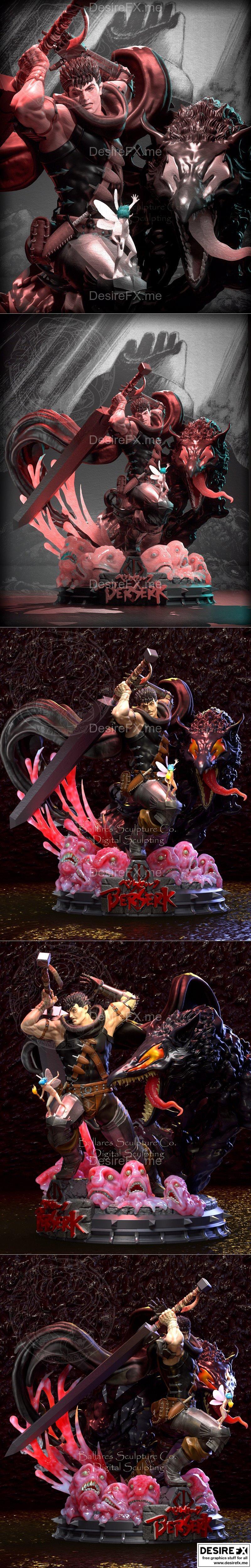 创意鬼才MB——Guts 3D打印模型|Guts By Creative Geek MB – 3D Print Model STL