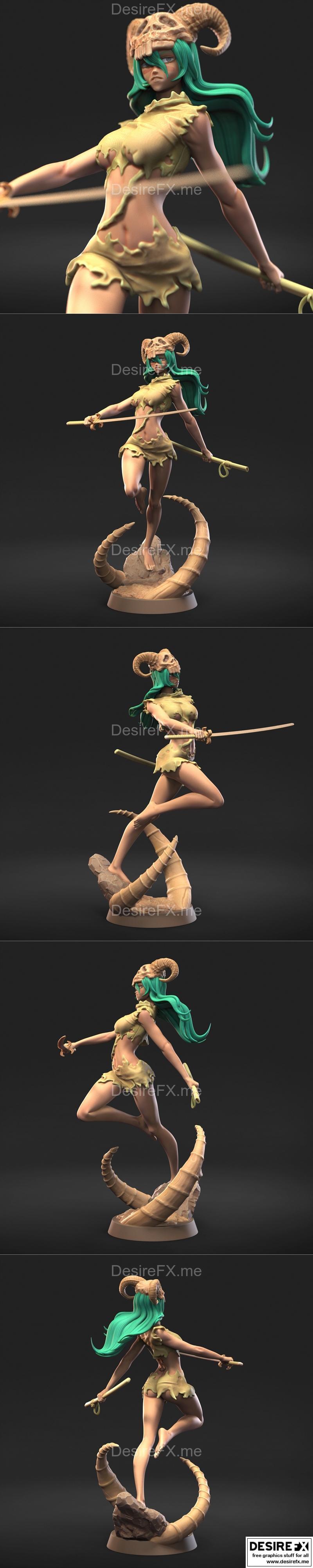 Nelliel 3D打印模型|Nelliel – Bleach – 3D Print Model STL