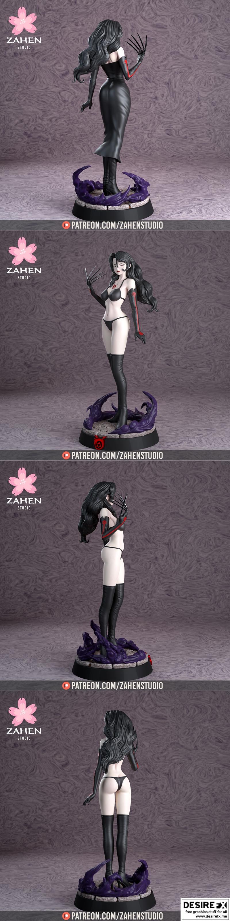 Lust - Zahen Studio - 3D打印模型|Lust – Zahen Studio – 3D Print Model STL