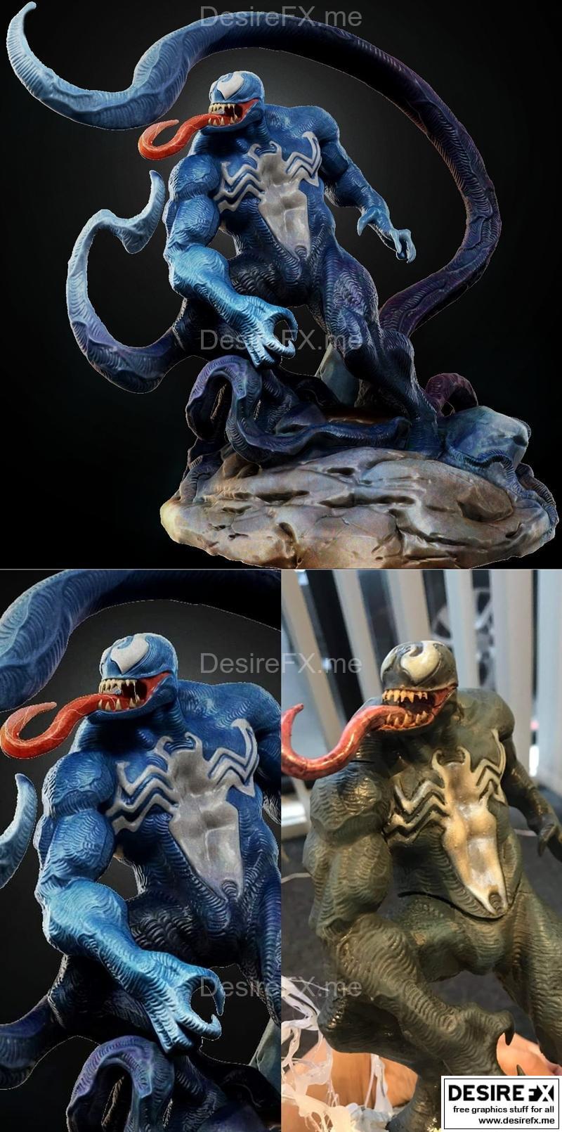 Venom经典款3D打印模型|Venom Classic – 3D Print Model STL